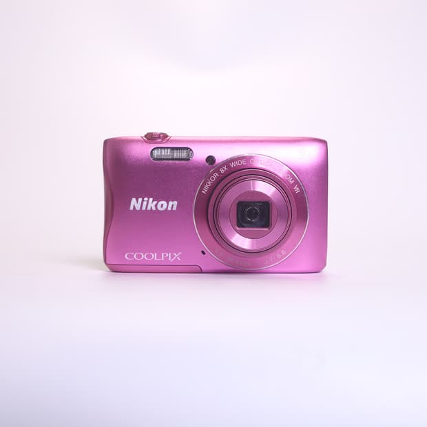 니콘 쿨픽스 S3700 핑크 (황변 액정, 이체 시 2만원 할인)