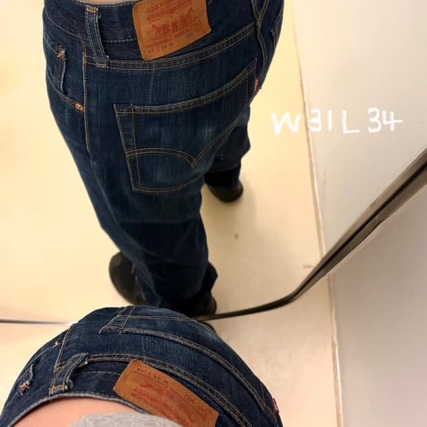 리바이스 502 W31 L34