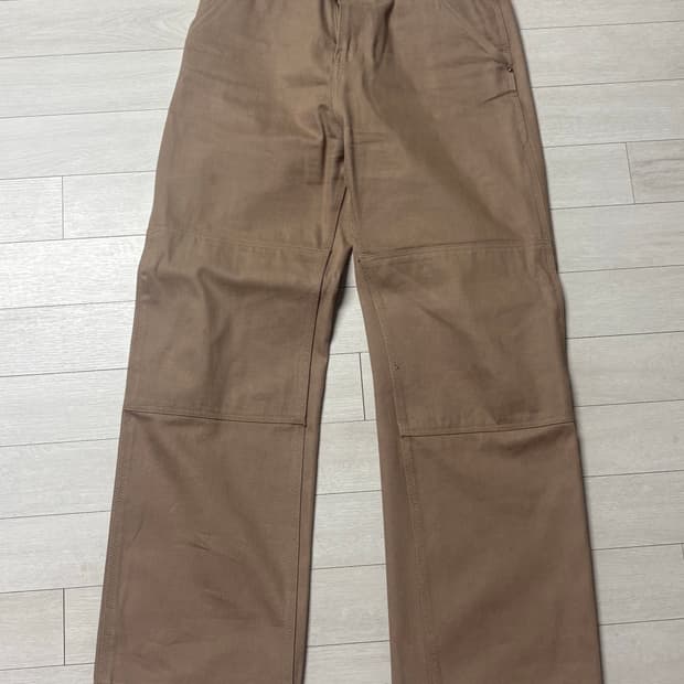 쿠어 노 페이드 카펜터 데님 팬츠 베이지 (M)