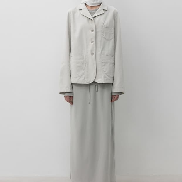 LFM 엘에프엠 맥시 스커트 sage skirt