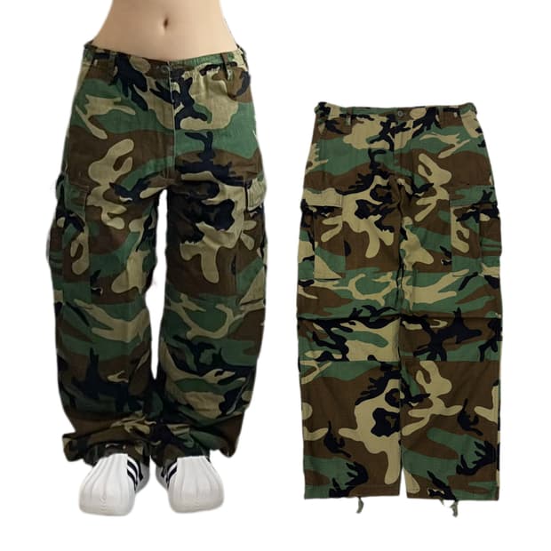 밀리터리 OG 우드랜드 카모 카고팬츠