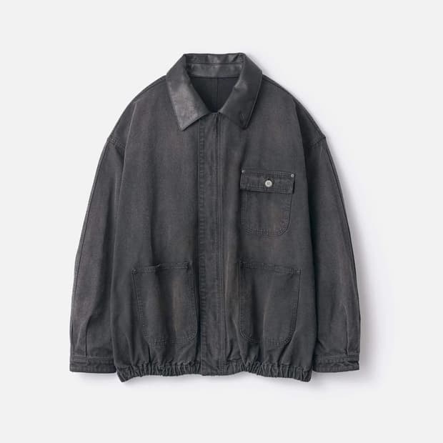 (S)26ss Ssstein 슈타인 설퍼 다이 옥스포드 빈티지 자켓 블랙