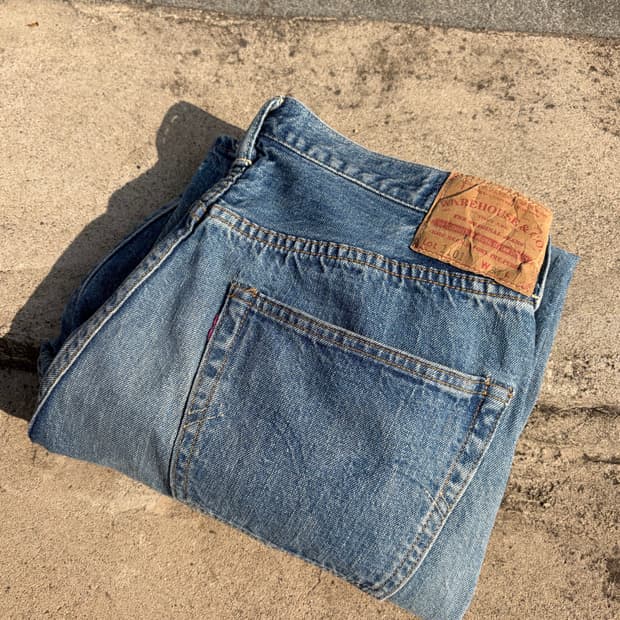 Warehouse 웨어하우스 데님팬츠 