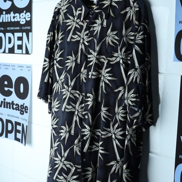 (2XL-3XL) 피에르가르뎅 반팔셔츠 남방 90s 년대-H33083