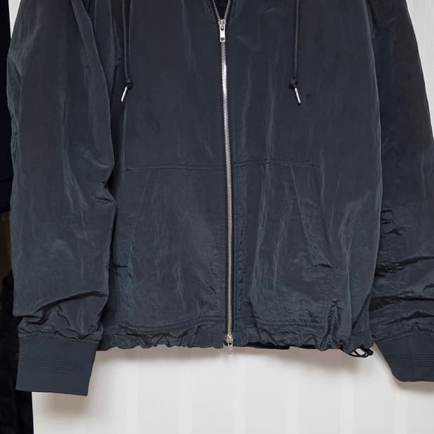 23SS 준지 나일론 퍼커링 후드 집업 - S