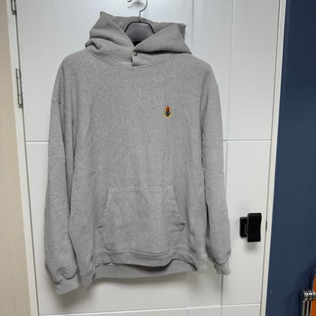 헤리티지플로스 리버스위브 후드 GRAY M