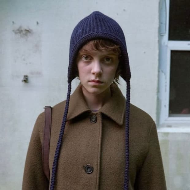 엔조블루스 베이직 이어 머프 비니 네이비