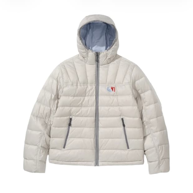 >>구해요<< 테켓 CT 라이트웨이트 다운 자켓 라이트 그레이 M