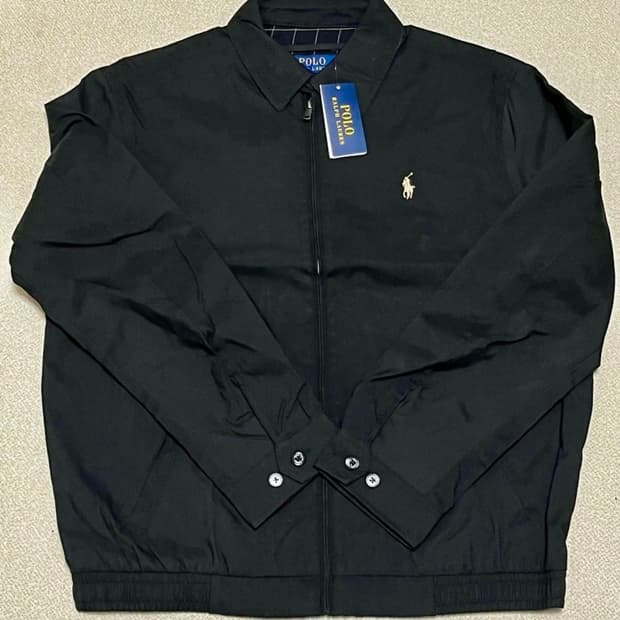 폴로랄프로렌 바이스윙자켓 블랙 S