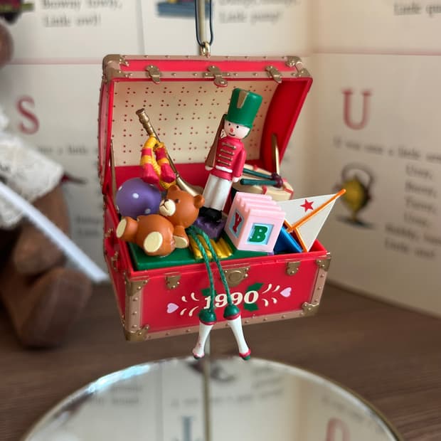 빈티지 토이박스 오너먼트 