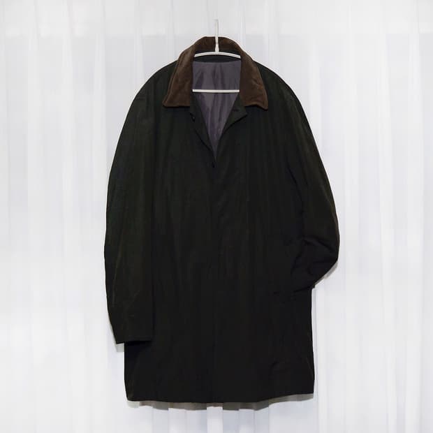 시리즈 (series) 코듀로이 카라 왁스코튼 싱글코트 (100-105)