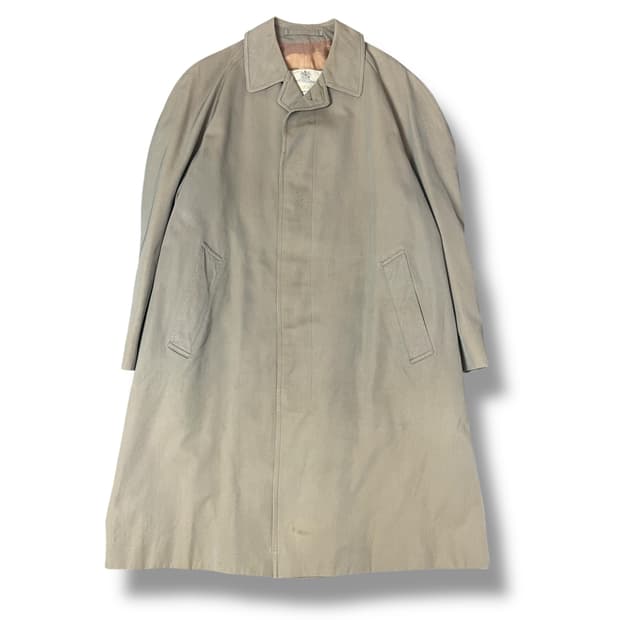 Aquascutum 베이지 코튼 트렌치 코트