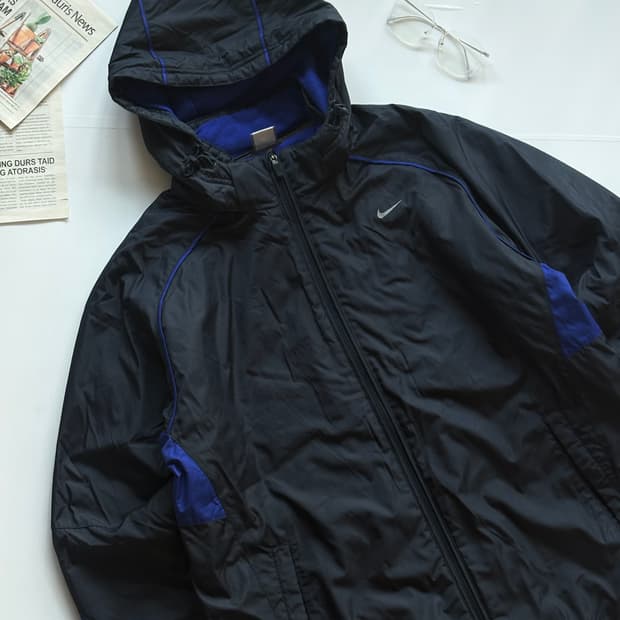 Nike 나이키 오버핏 네이비 패딩