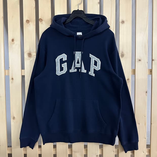 (M) GAP 갭 네이비 후드티