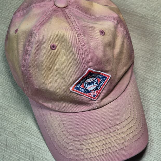 아웃스탠딩 볼캡 빈티지핑크