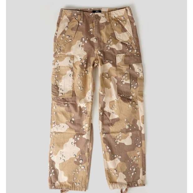 Stussy ripstop military cago desert camo