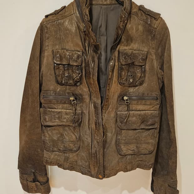 빈티지 양가죽자켓 66