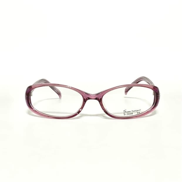 데드스탁 로즈클리어 오벌 빈티지안경테 1111