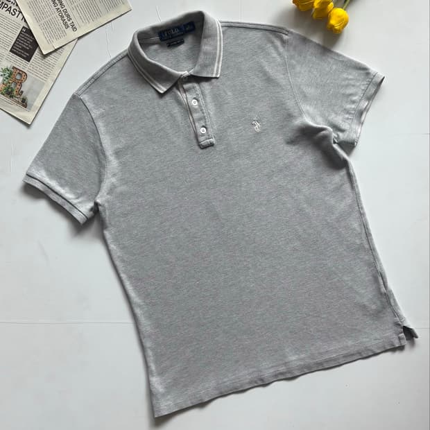 Polo 폴로랄프로렌 멜란지 그레이 PK 카라티 