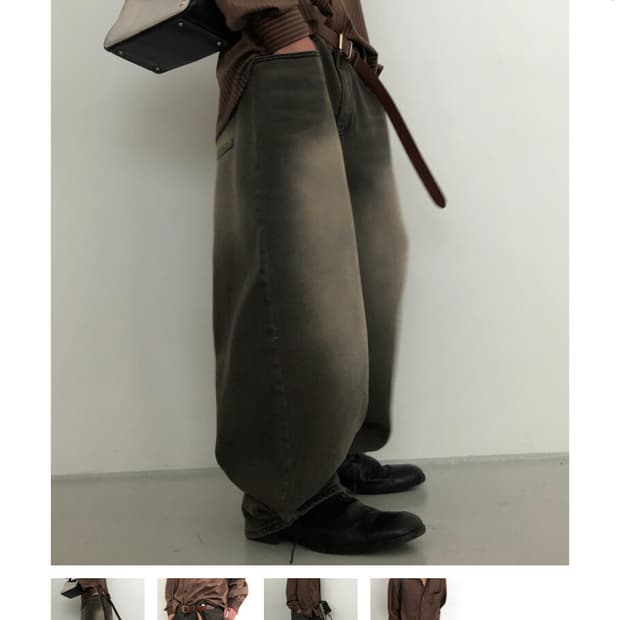 뉴치프시크 vigor denim pants