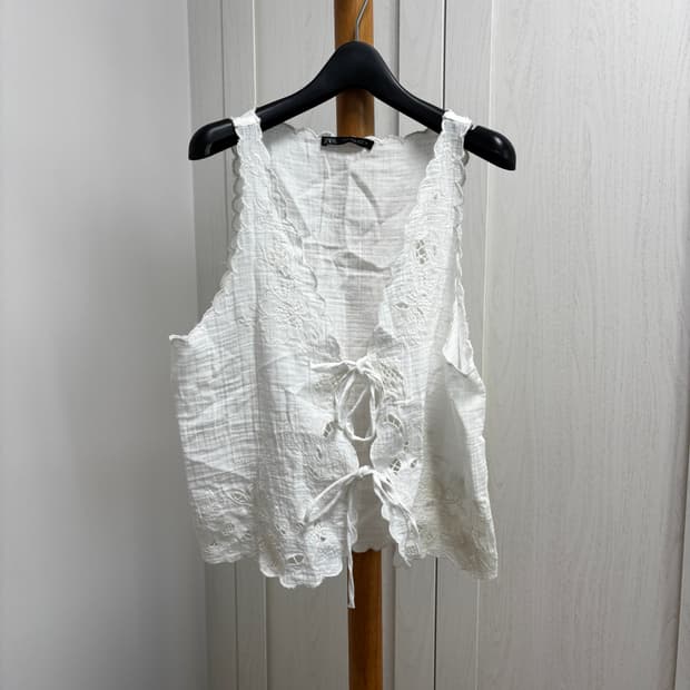 ZARA 코튼 베스트