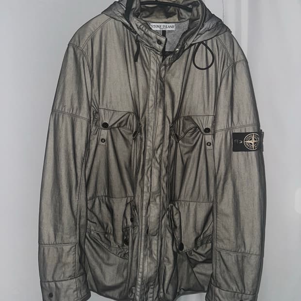 Rare Stone Island Tyvek Hooded Jacket