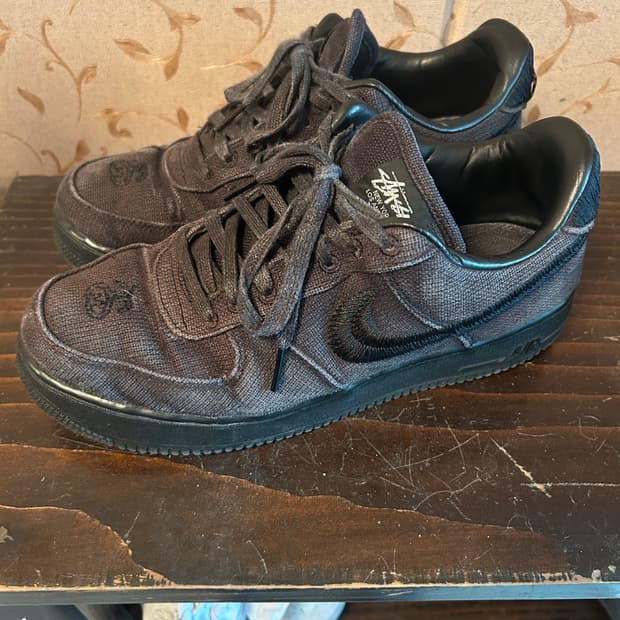 나이키스투시 에어포스 블랙 270