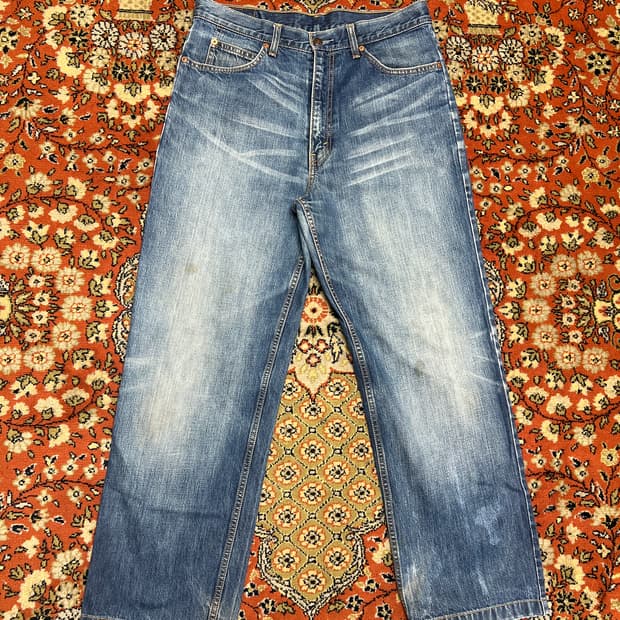 [34] 리바이스 오렌지탭 220 빈티지 데님 팬츠 34