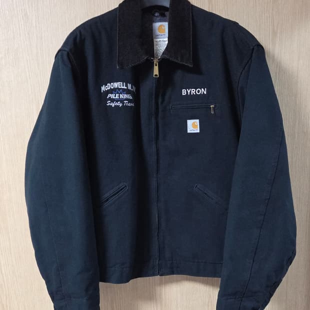 (착샷) 칼하트 j01 디트로이트 워크 자켓