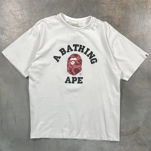 베이프 빅 사루 반팔 티셔츠