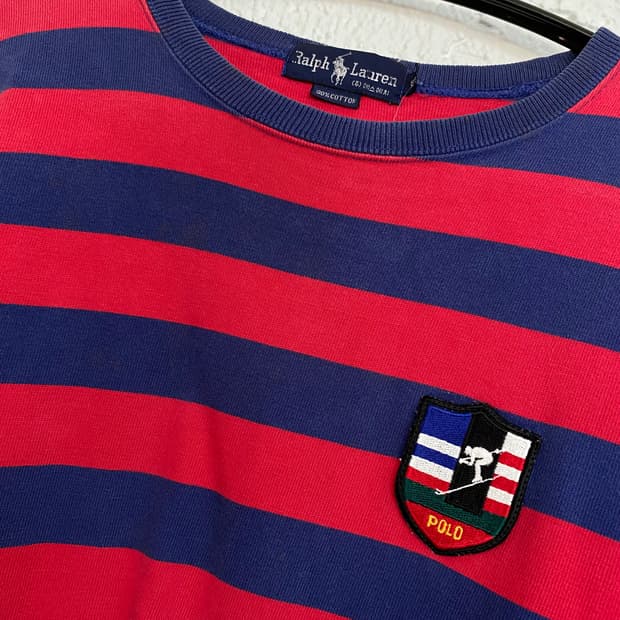 🌊*RARE* 89‘s Polo Ski Team sweat shirts