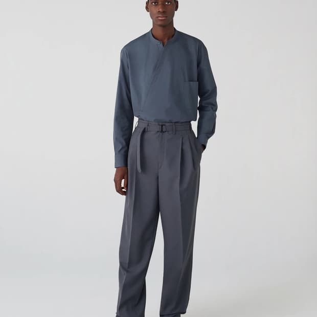 21ss 르메르 랩오버셔츠 xs