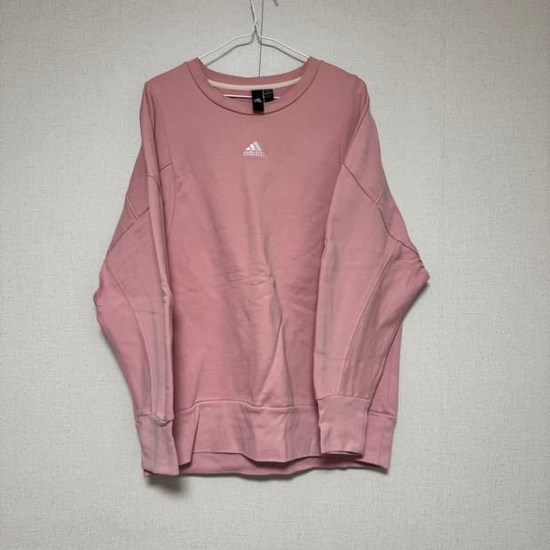 아디다스 핑크 맨투맨 3XL 팝니다!