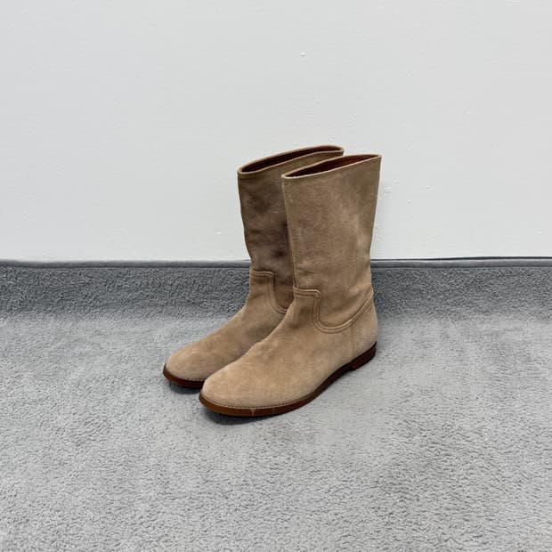 Margaret Howell suede boots