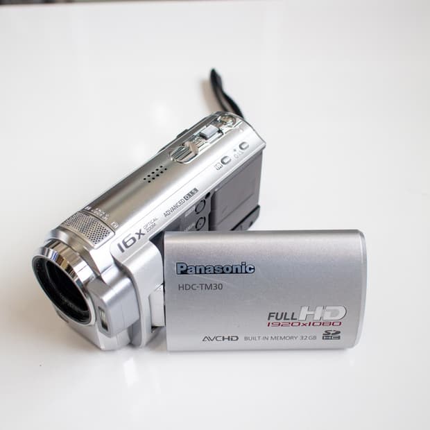 Panasonic HDC-TM30-S / 빈티지 디지털 캠코더