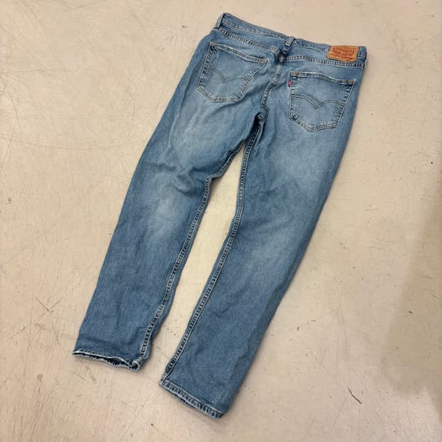 리바이스 502 워싱 데님 팬츠