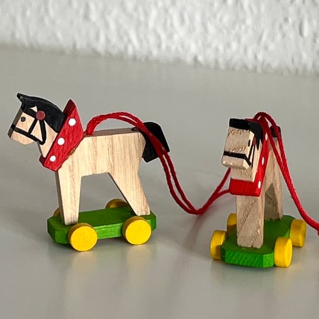 독일 원목 크리스마스 오너먼트