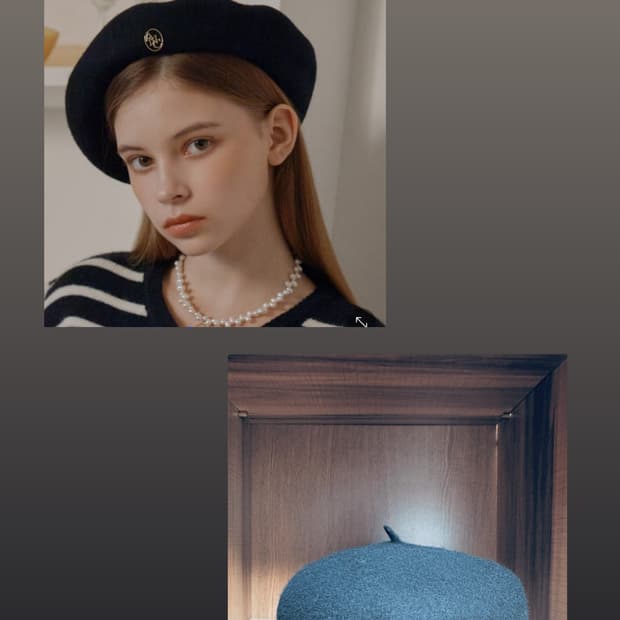 아노에틱 베레모 블랙