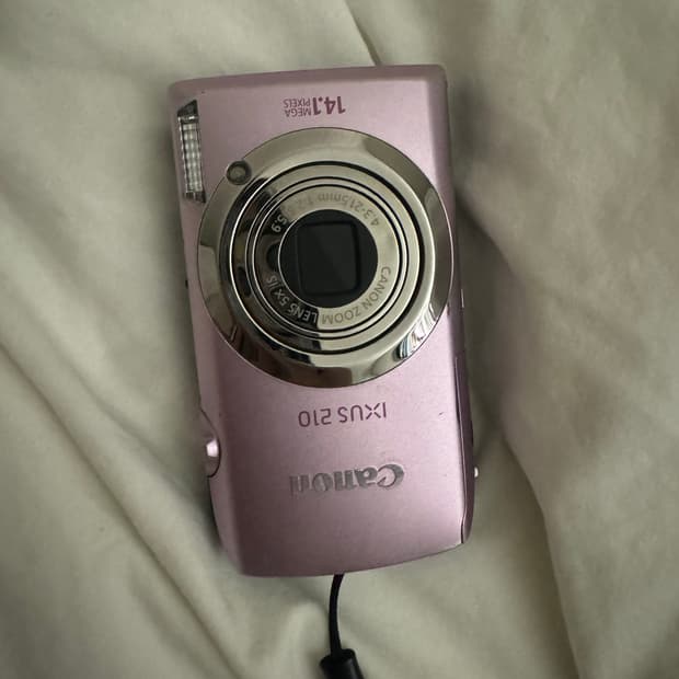 Canon 캐논 ixus 익서스 210 핑크