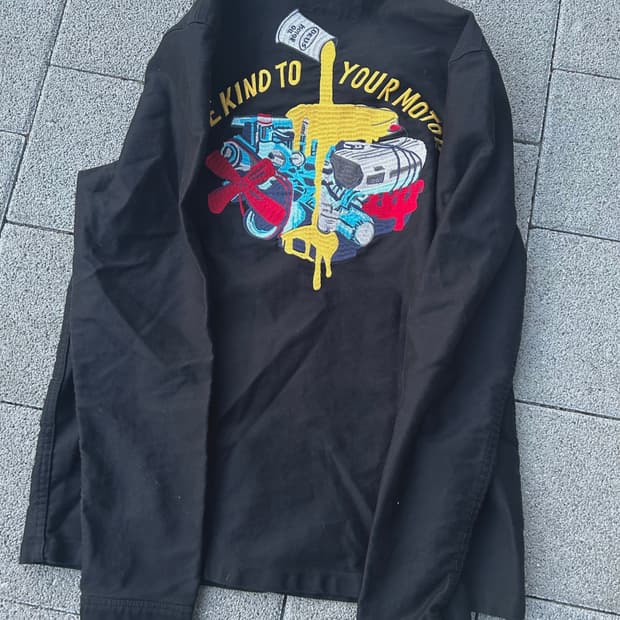 데우스엑스마키나X나이토오토엔지니어링 워크자켓