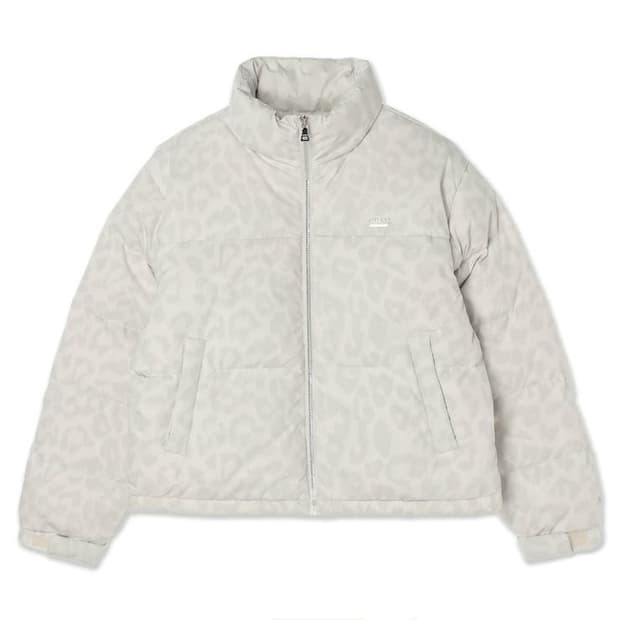 GUESS Leopard Down Jacket, XS