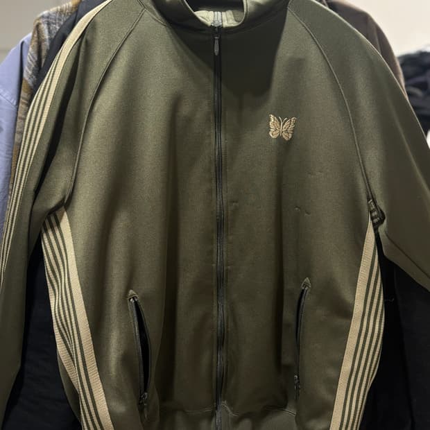 니들스 x LHP 트랙 자켓 L(올리브)