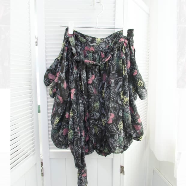 메르시보꾸 스트로베리 스커트