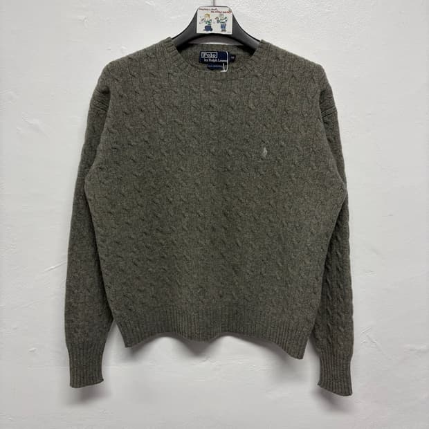 폴로 랄프로렌 울 케이블 니트 2