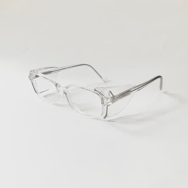 [픽키-623] 투명 사이드윙 뿔테 안경 프레임 2000년대 데드스탁