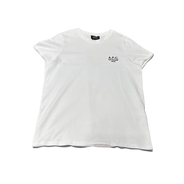 우먼L A.P.C. 아페쎄 화이트 루마담 반팔티