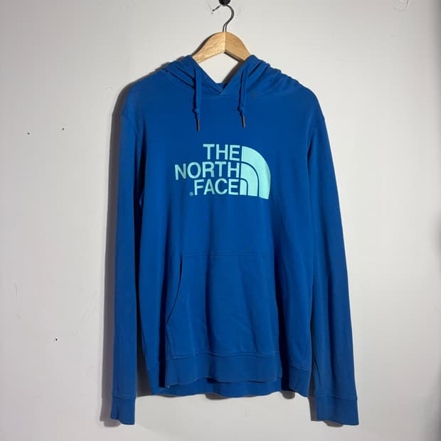 노스페이스 블루 후드티 (무료배송)