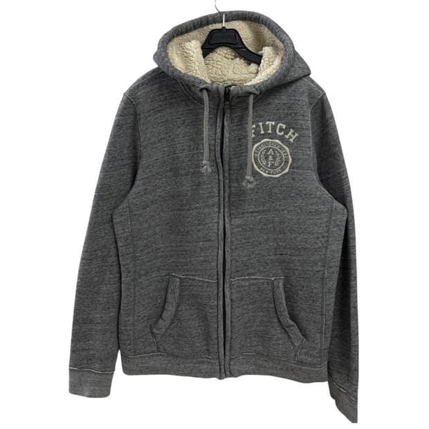 아베크롬비 양털 후드집업 