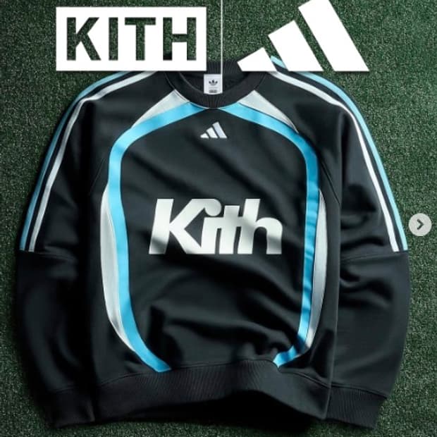 키스 x 아디다스 크루넥