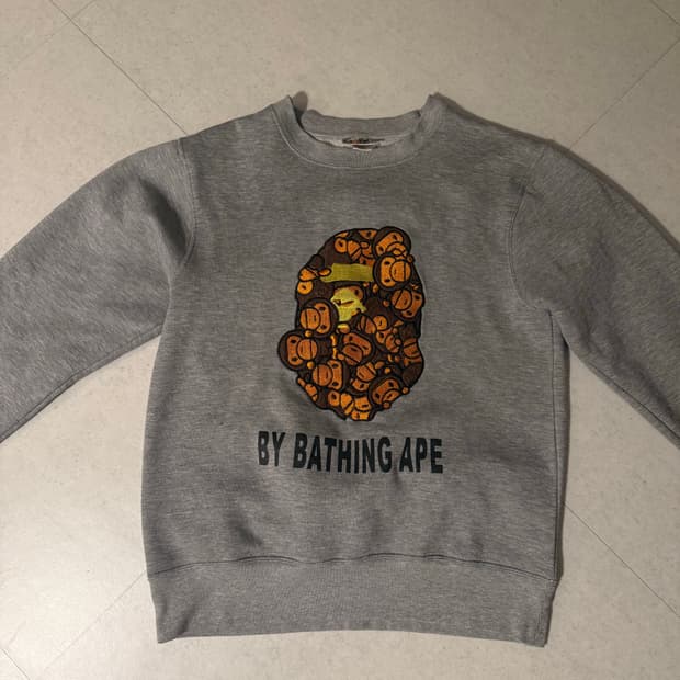 베이프 마일로 맨투맨